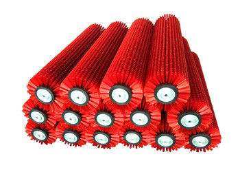 Soft Nylon Bristle Industrial Cleaning Brushes Solar Panel Roller Brush