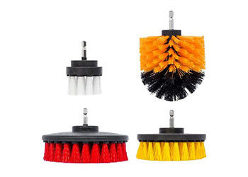 Rotating Drill Cleaning Brush Electric Power Scrubber For Tile Floor